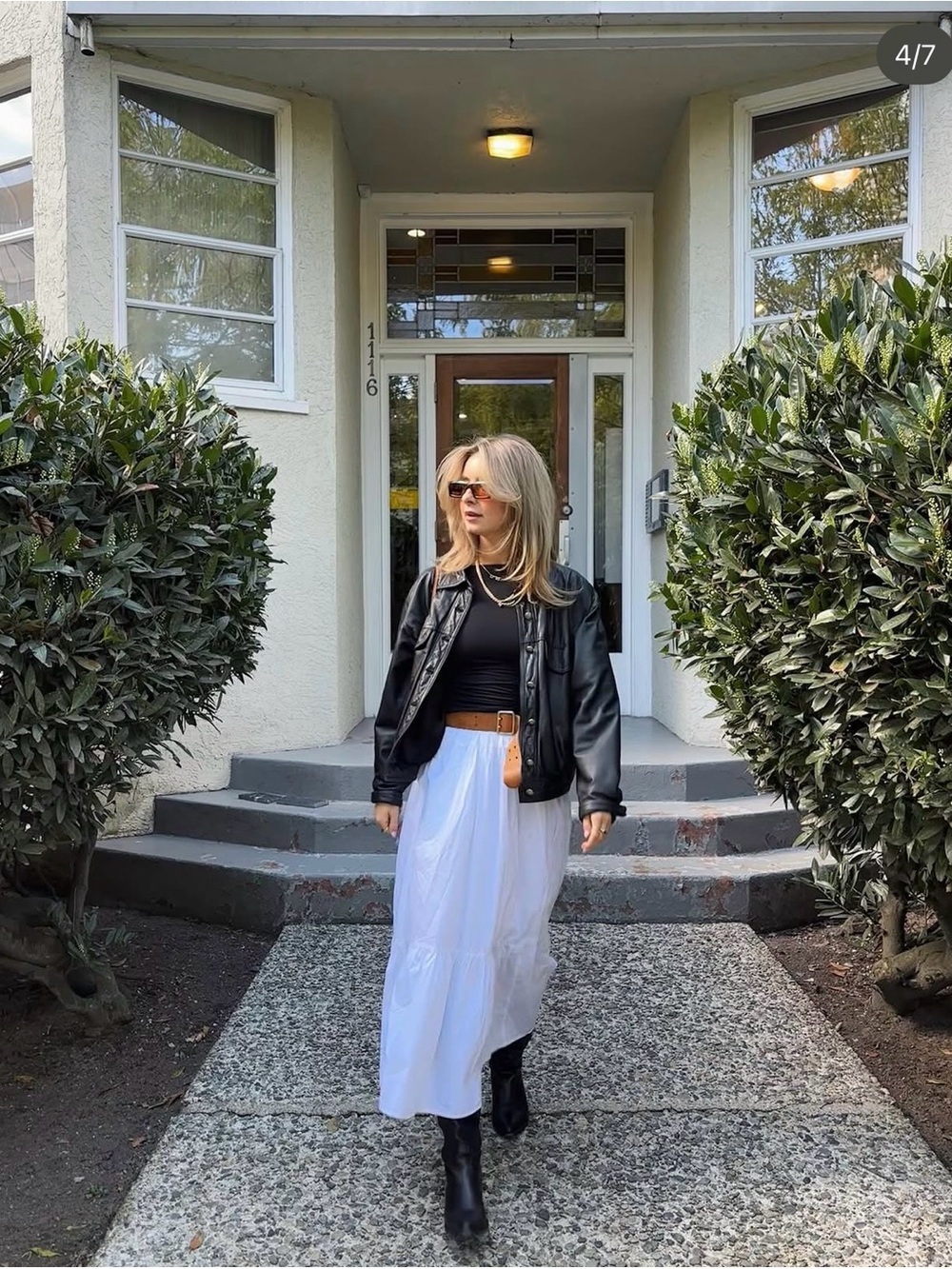 Abercrombie Tiered Boho Maxi Skirt